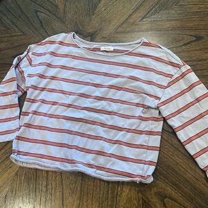 Madewell cropped long sleeve